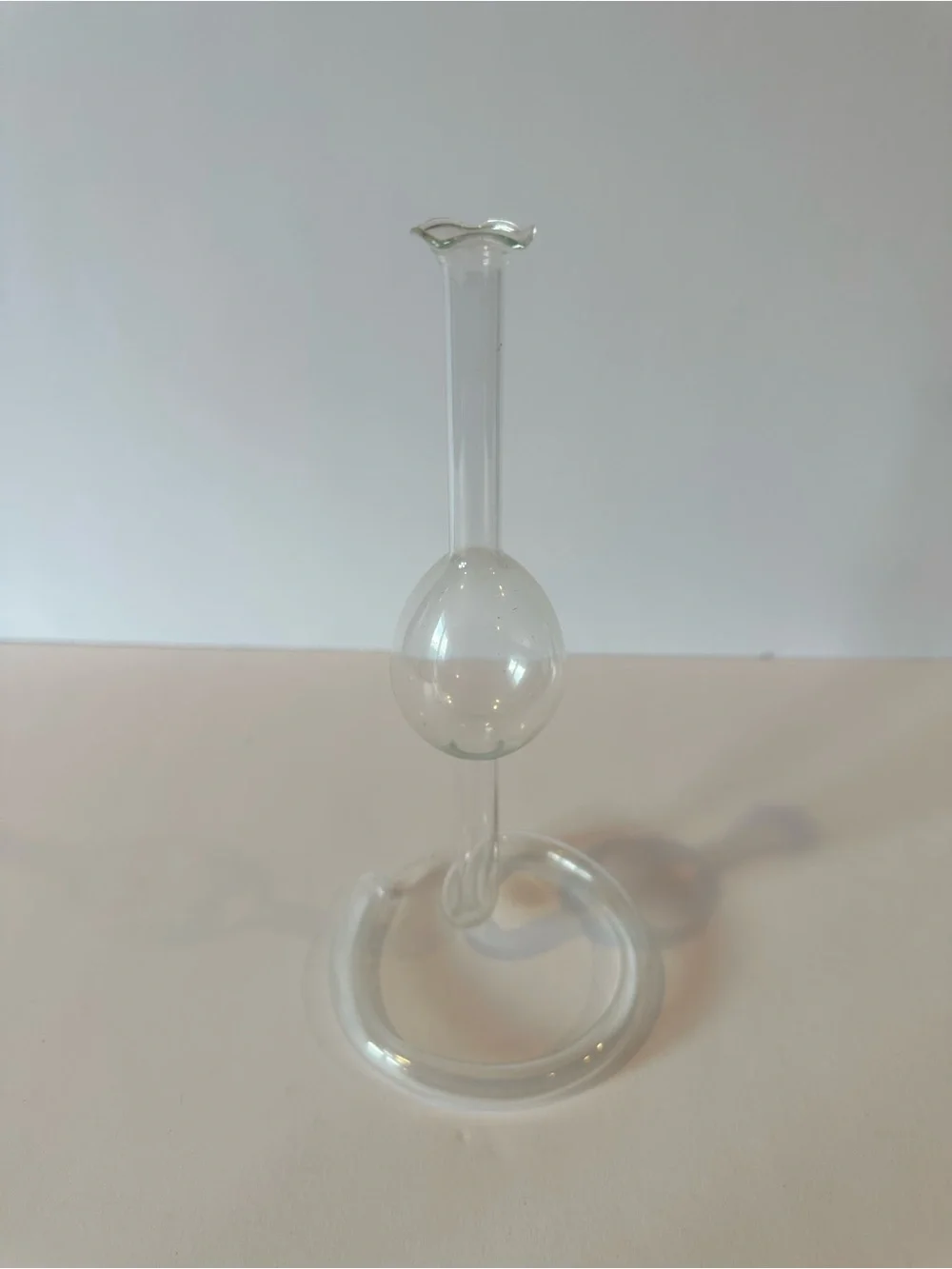 Vintage Glass Love Meter or Fortune Teller  Device & Propagation Bud Vase